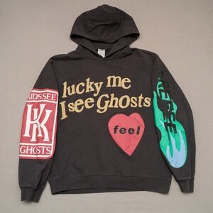 Camp Floggnaw Lucky Me I See Ghosts CPFM Kanye Hoodie Heavyweight Puff Print M